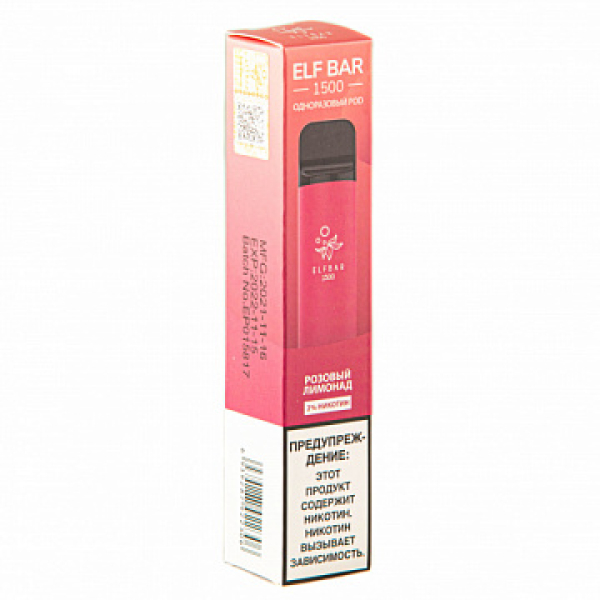 ELFBAR PINK LEMONADE, 1500 тяг в Краснодаре