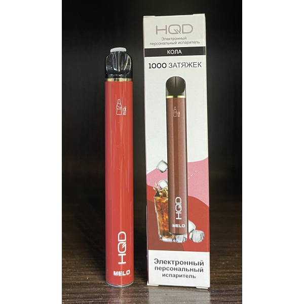HQD melo cola (кола) 1000 затяжек в Краснодаре
