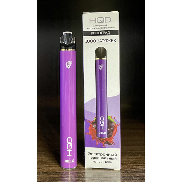 HQD melo grape (виноград) 1000 затяжек в Краснодаре