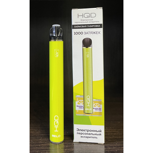 HQD melo laim soda (лаймовая газировка) 1000 затяжек в Краснодаре