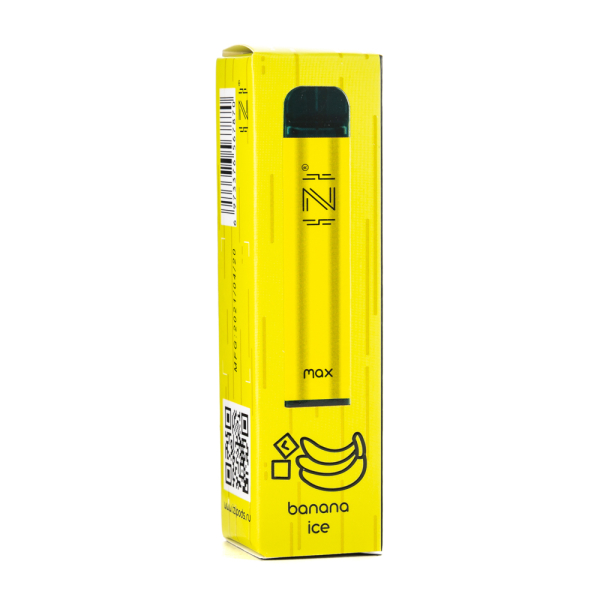 Одноразовая электронная сигарета IZI Max Banana Ice (Банан со льдом) 1600 затяжек в Краснодаре