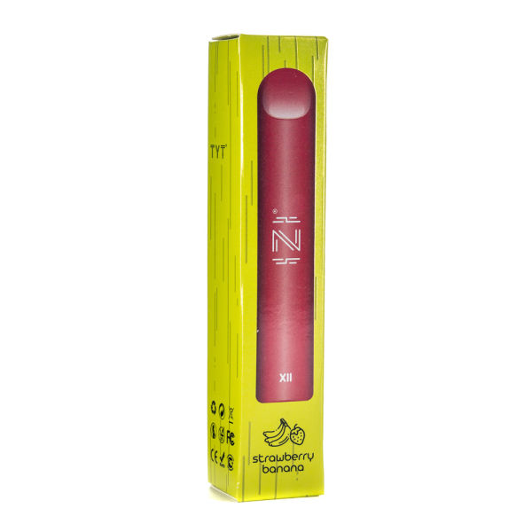 Одноразовая электронная сигарета IZI X2 Strawberry Banana (Клубника Банан) 800 затяжек в Краснодаре