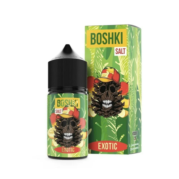 Жидкость BOSHKI Salt Exotic (Манго дыня хвоя) (30 мл, 20 мг/мл) в Краснодаре