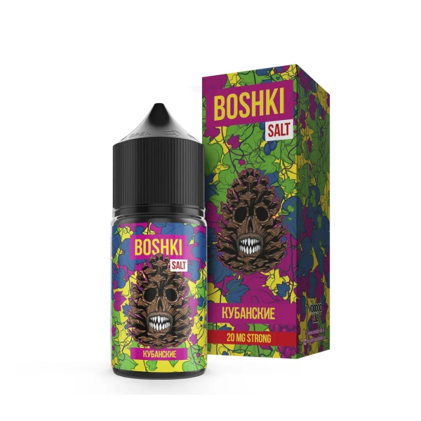 Жидкость BOSHKI Salt Кубанские (Виноград черника хвоя) (30 мл, 20 мг/мл) в Краснодаре