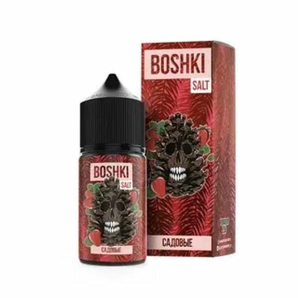 Жидкость BOSHKI Salt Садовые (клубника хвоя) (30 мл, 20 мг/мл) в Краснодаре