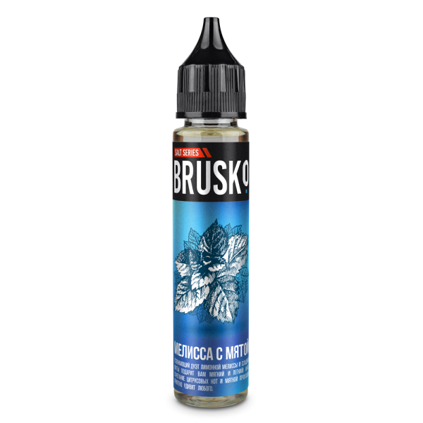 Жидкость Brusko Salt Мелиса С Мятой 30 мл в Краснодаре