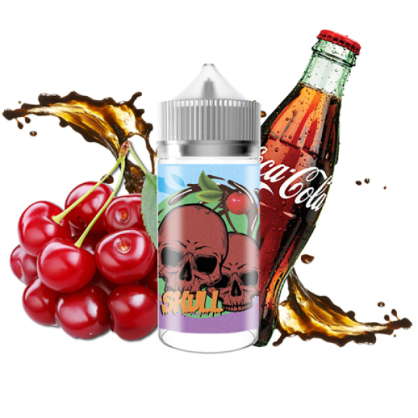 Жидкость SKULL Cherry Cola (Вишня Ледяная кола) (100 мл, 0 мг/мл) в Краснодаре
