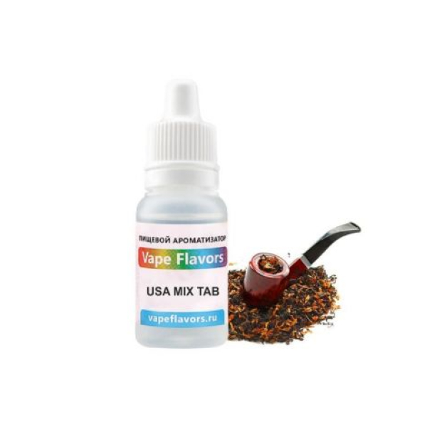 Ароматизатор Vape Flavors Usa Mix (Трубчатый табак) 10мл в Краснодаре