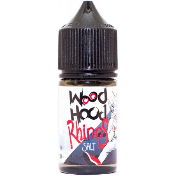 Жидкость Wood Hood Rhinos (Клубника Киви Лимон Лед) (30 мл, 20 мг/мл) в Краснодаре