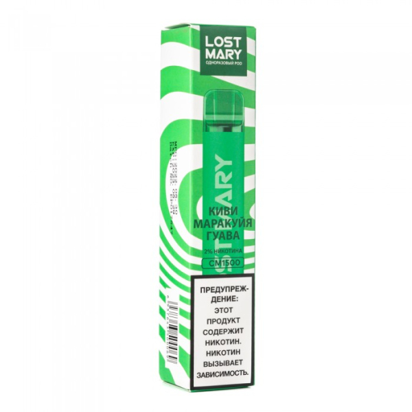 Lost Mary Kiwi Passion Fruit Guava Киви Маракуйя Гуава, 1500 тяг в Краснодаре