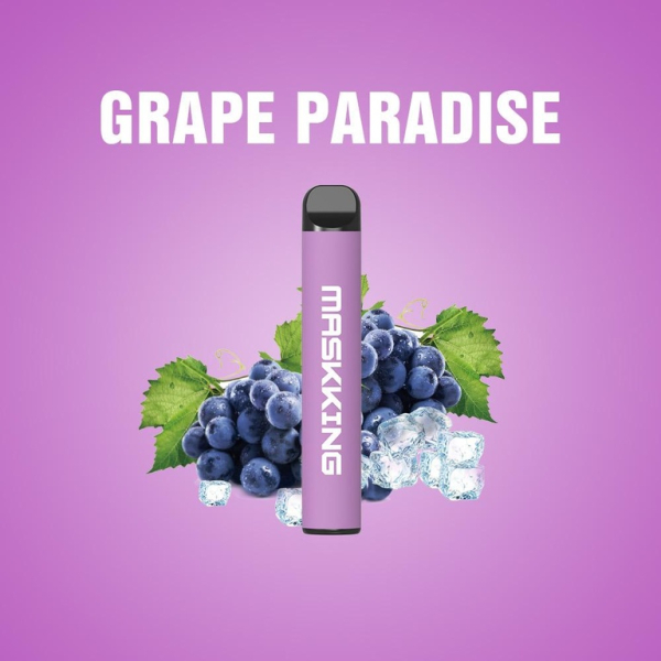 Одноразовая электронная сигарета Maskking High Pro Grape Paradise (Виноградный Рай) 1000 затяжек в Краснодаре