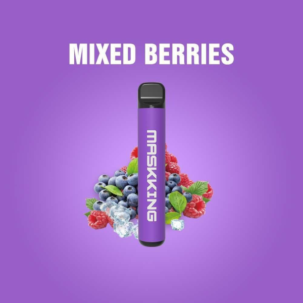 Одноразовая электронная сигарета Maskking High Pro Mixed Berries (Ягодный Рай) 1000 затяжек в Краснодаре