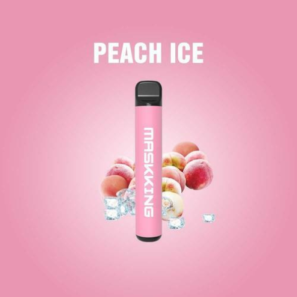 Одноразовая электронная сигарета Maskking High Pro Peach Ice (Персиковый Рай) 1000 затяжек в Краснодаре