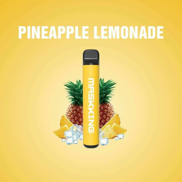 Одноразовая электронная сигарета Maskking High Pro Pineapple Lemonade (Ананасовый Лёд) 1000 затяжек в Краснодаре