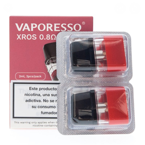 Упаковка картриджей Vaporesso XROS Series 0.8 ohm Pod 2 ml (в упаковке 2 шт) в Краснодаре
