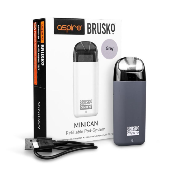 Brusko MINICAN 2 (400 мАч, Серый) в Краснодаре