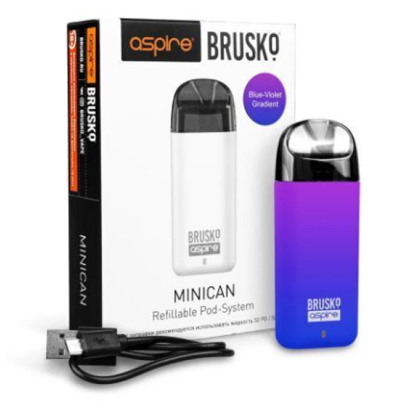 Brusko MINICAN 2 (400 мАч, Синий,фиолетовый) в Краснодаре
