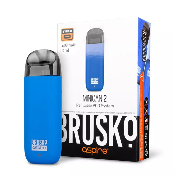 Brusko MINICAN 2 (400 мАч, Синий) в Краснодаре
