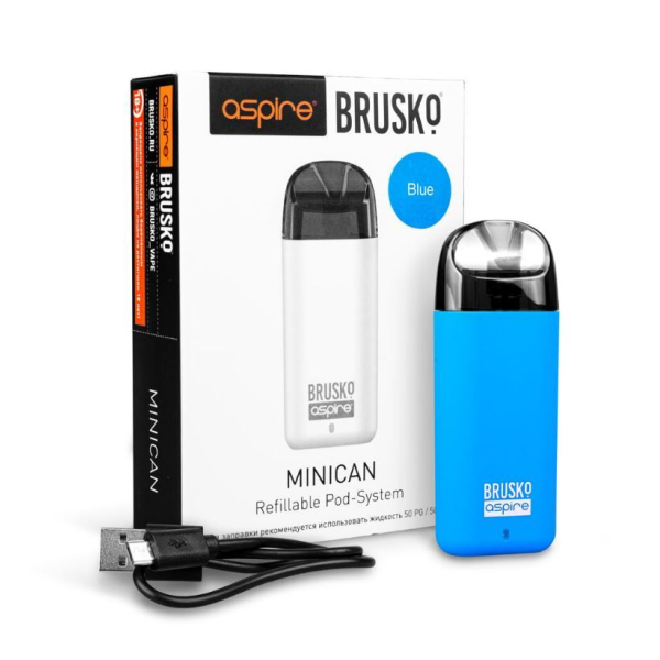 Brusko MINICAN plus (850 мАч, Синий) в Краснодаре