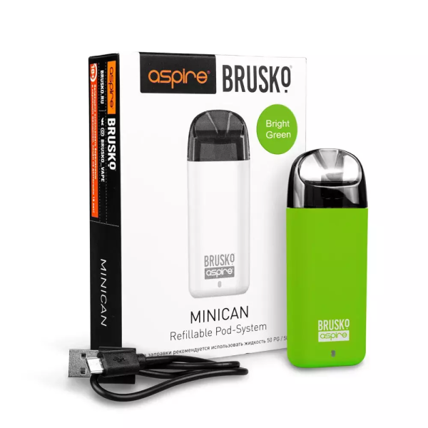 Brusko MINICAN (350 мАч, Зеленый) в Краснодаре