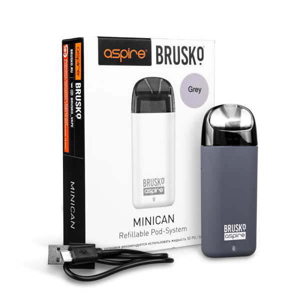 Brusko MINICAN (350 мАч, Серый) в Краснодаре