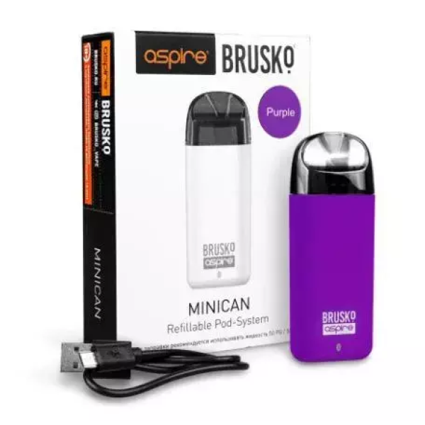 Brusko MINICAN (350 мАч, Фиолетовый) в Краснодаре