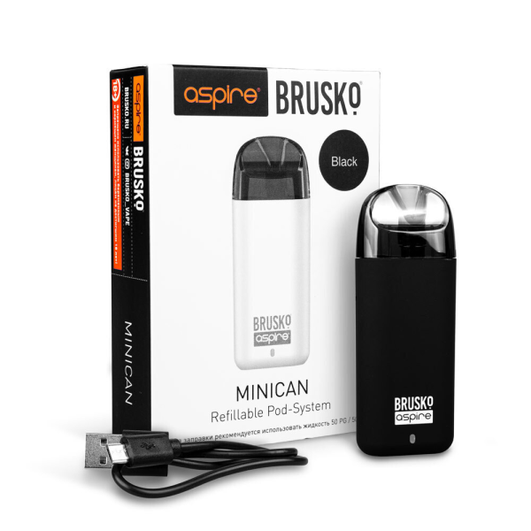 Brusko MINICAN (350 мАч, Черный) в Краснодаре
