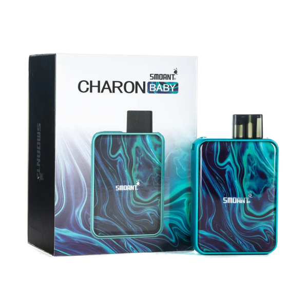 Smoant Charon Baby Pod Kit (750 мАч, синий) в Краснодаре