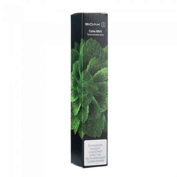 SOAK S Cane Mint (Тростниковая мята), 2500 тяг в Краснодаре