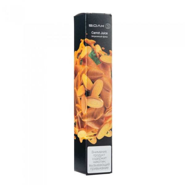 SOAK S Carrot Juice (Морковный фреш), 2500 тяг в Краснодаре