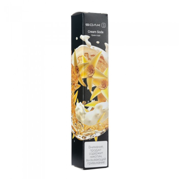 SOAK S Cream Soda (Крем сода), 2500 тяг в Краснодаре