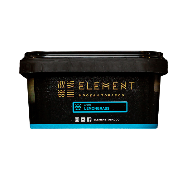 Табак Element Water Lemongrass 200 грамм в Краснодаре