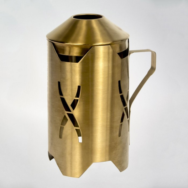 Колпак HOOB Windcover золотой для кальяна в Краснодаре