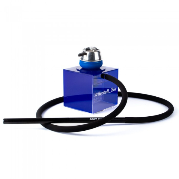Кальян Hookah Box Blue синий (20 см) в Краснодаре