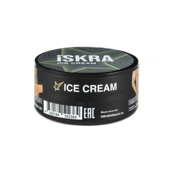 Табак Iskra Ice Cream (Сливочное мороженое) 25 гр в Краснодаре