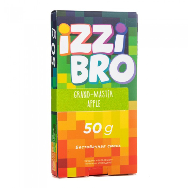 Смесь IZZIBRO GRAND master Apple (Ледяное Зеленое Яблоко) 50 гр в Краснодаре