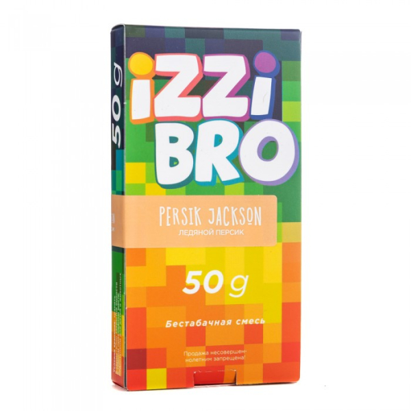 Смесь IZZIBRO Persik JACKSON (Ледяной Персик) 50 гр в Краснодаре