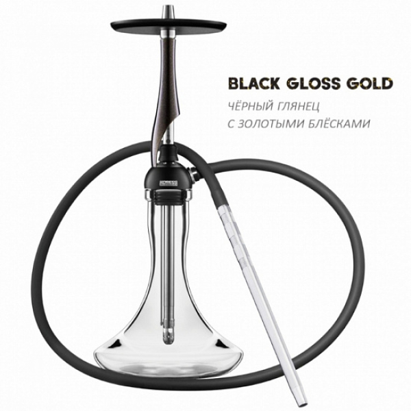 Кальян Koress K1T Black Gloss Gold в Краснодаре