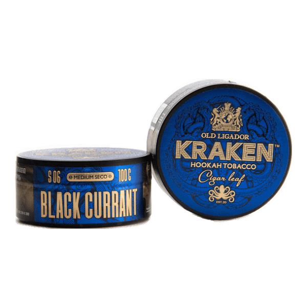 Табак Kraken Medium Seco Black Currant (Черная Смородина) 100 гр в Краснодаре