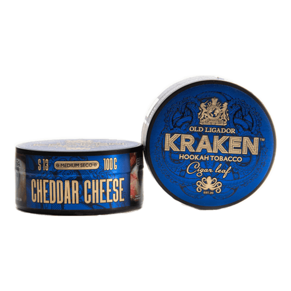 Табак Kraken Medium Seco Cheddar Cheese (Сыр Чеддер) 100 гр в Краснодаре