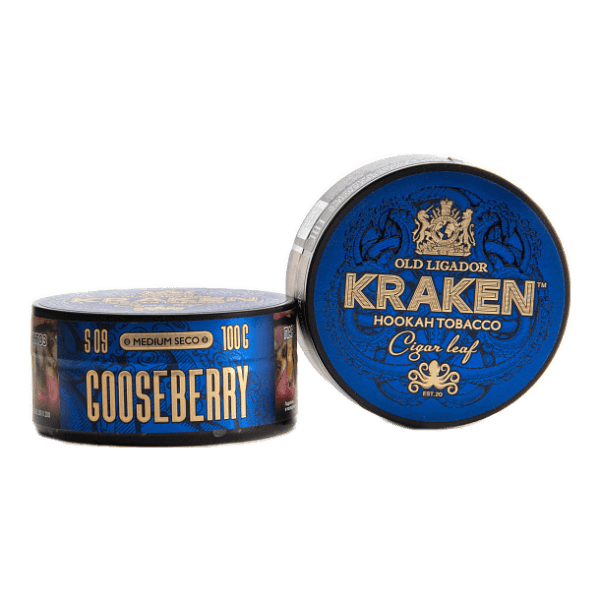 Табак Kraken Medium Seco Goozeberry (Крыжовник) 100 гр в Краснодаре