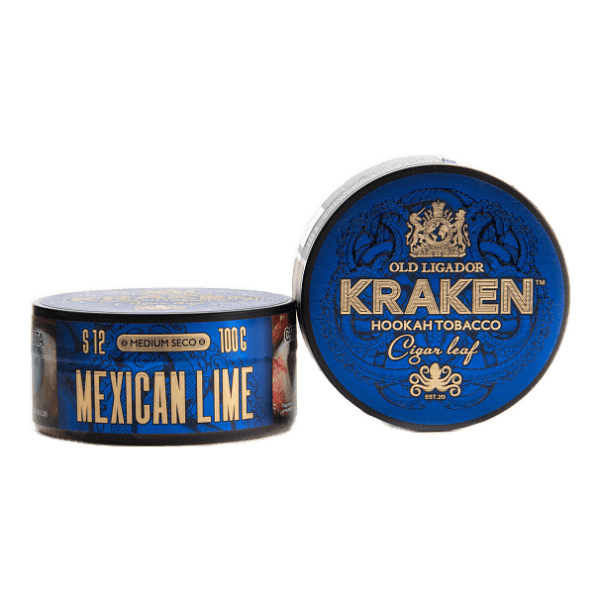 Табак Kraken Medium Seco Mexican lime (Мексиканский лайм) 100 гр в Краснодаре