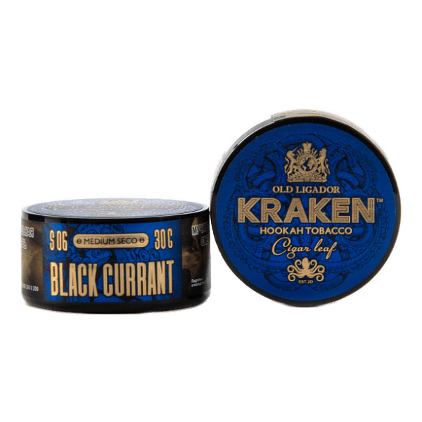 Табак Kraken Medium Seco Black Currant (Черная смородина) 30 гр в Краснодаре