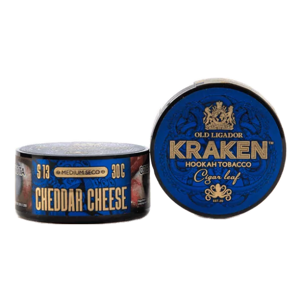 Табак Kraken Medium Seco Cheddar Cheese (Сыр Чеддер) 30 гр в Краснодаре