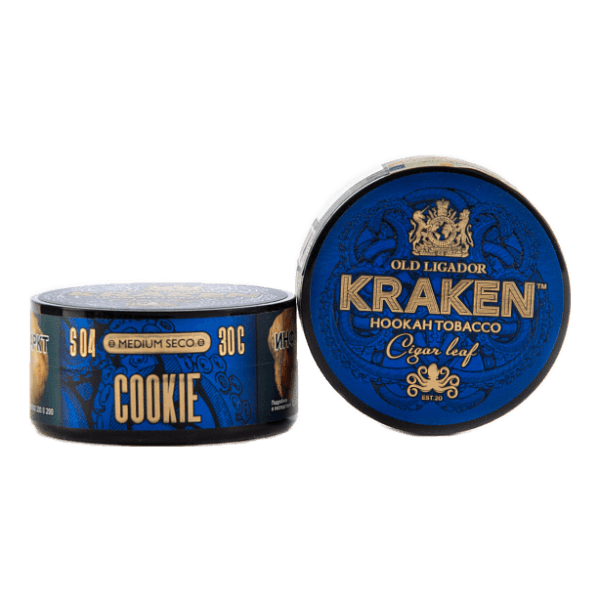 Табак Kraken Medium Seco Cookie (Печенье) 30 гр в Краснодаре