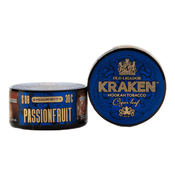 Табак Kraken Medium Seco Passion Fruit (Маракуйя) 30 гр в Краснодаре