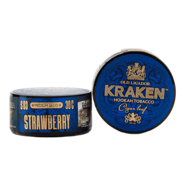 Табак Kraken Medium Seco Strawberr (Клубника) 30 гр в Краснодаре