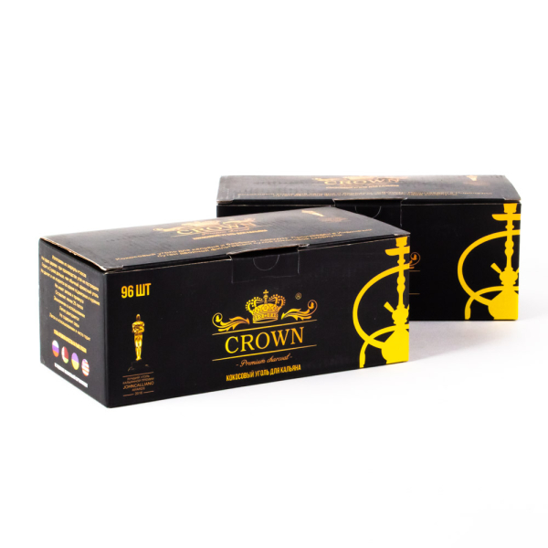 Уголь Crown Кокосовый 96 Шт (22 Мм) в Краснодаре