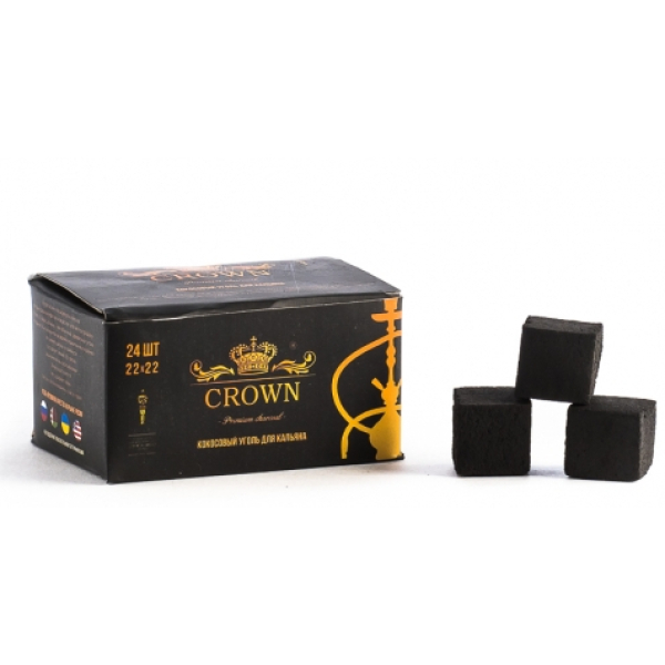 Уголь Crown Кокосовый 24 Шт (22 Мм) в Краснодаре