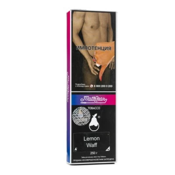 Табак MattPear Lemon Waff (Лимонные вафли) 250 гр в Краснодаре